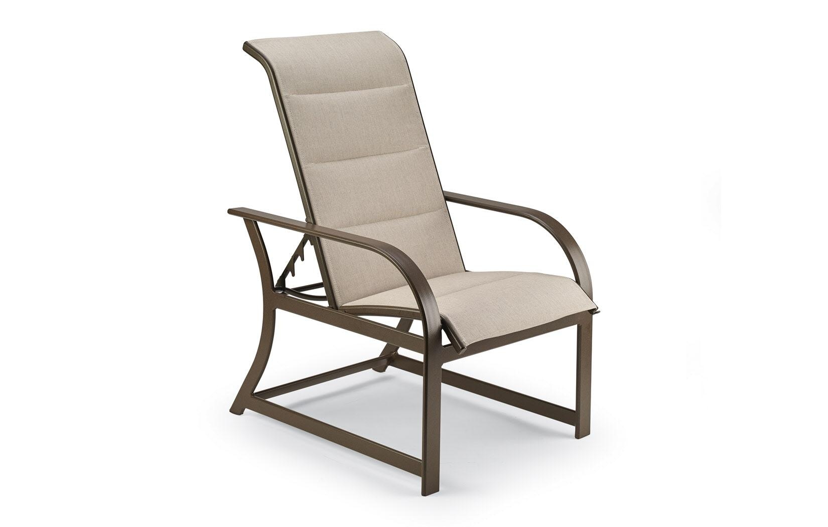 Padded discount sling chair